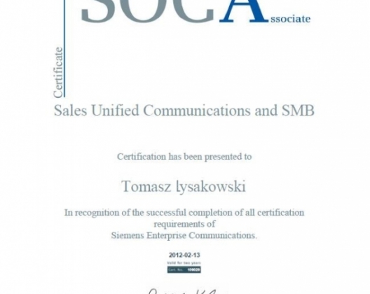 SIEMENS SOCA Unified Communications