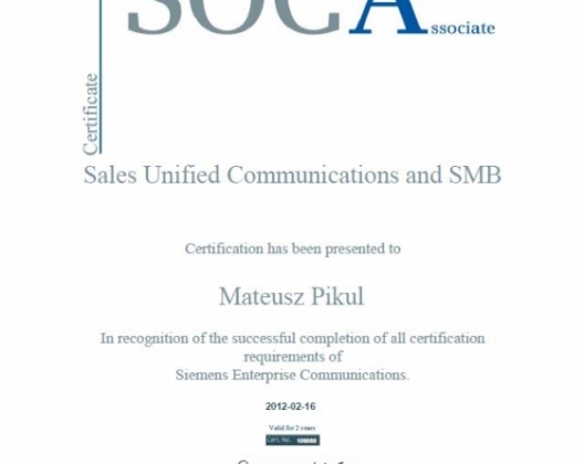 SIEMENS SOCA Unified Communications